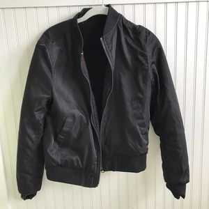Super Soft Reversible Bomber Jacket